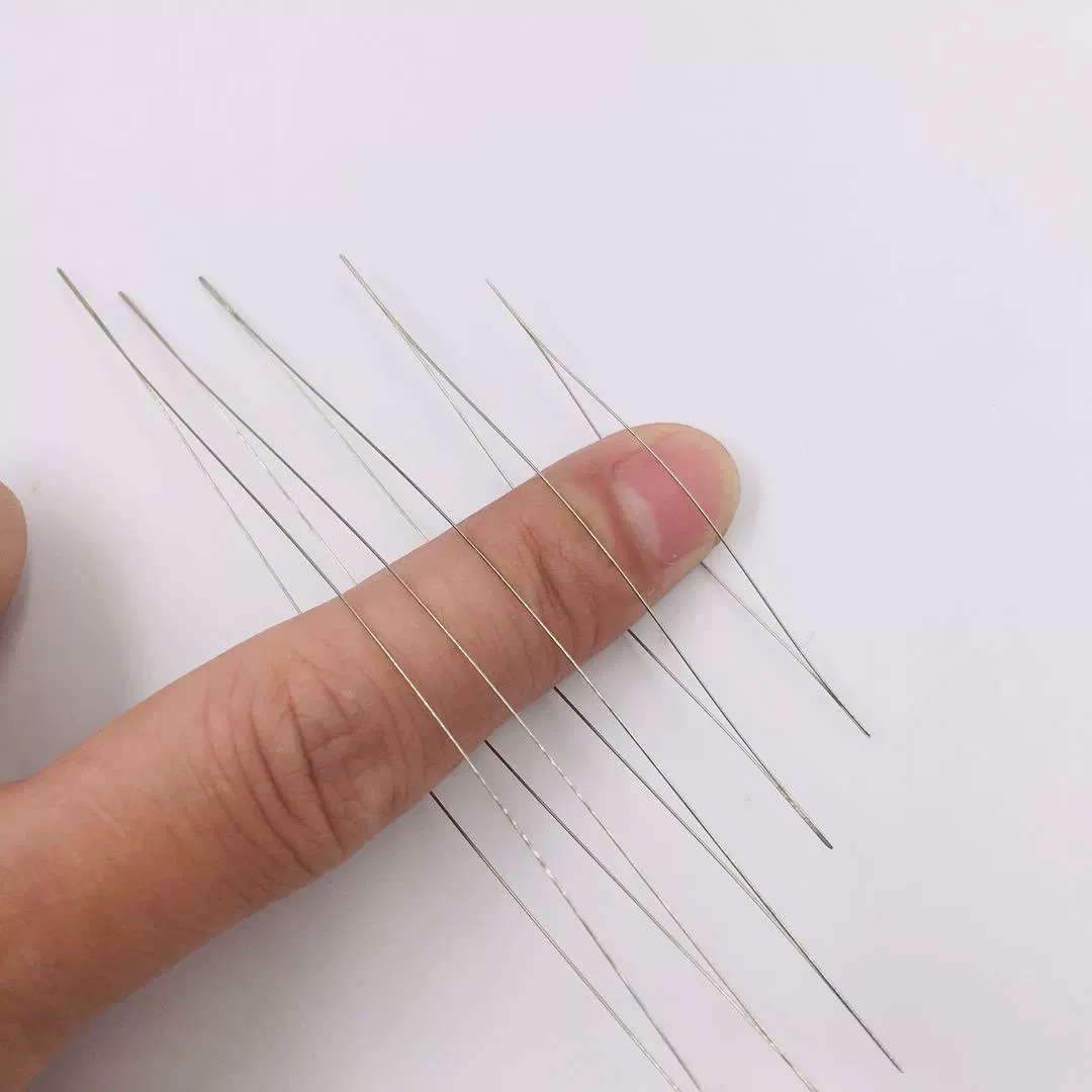 Игла для бисероплетения Игла для бисера Большая игла в бутылках Игла со средним отверстием Ожерелье ручной работы Аксессуары для резьбы Инструмент