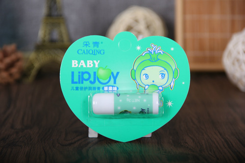 Caiqing Children's Double Care Lip Balm Children's Lip Balm Mini Lip Protector Moisturizing Student Hydrating Wholesale Hair Moisturizing