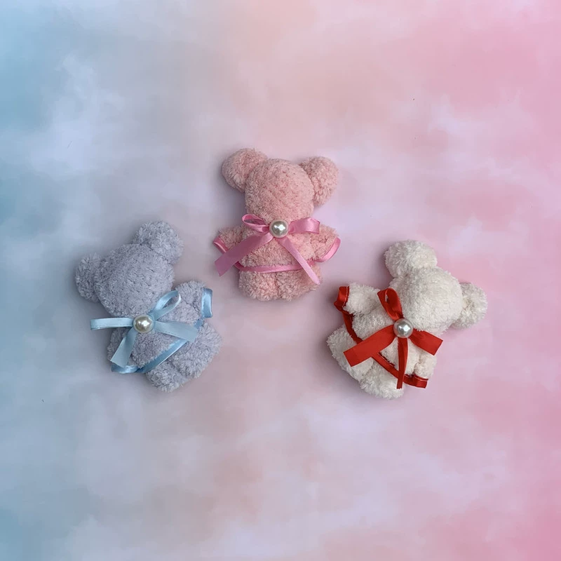 Coral velvet creative towel, gift box, accessories, with little bears, creative gift