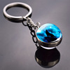 Hair accessory, keychain, glossy fashionable pendant