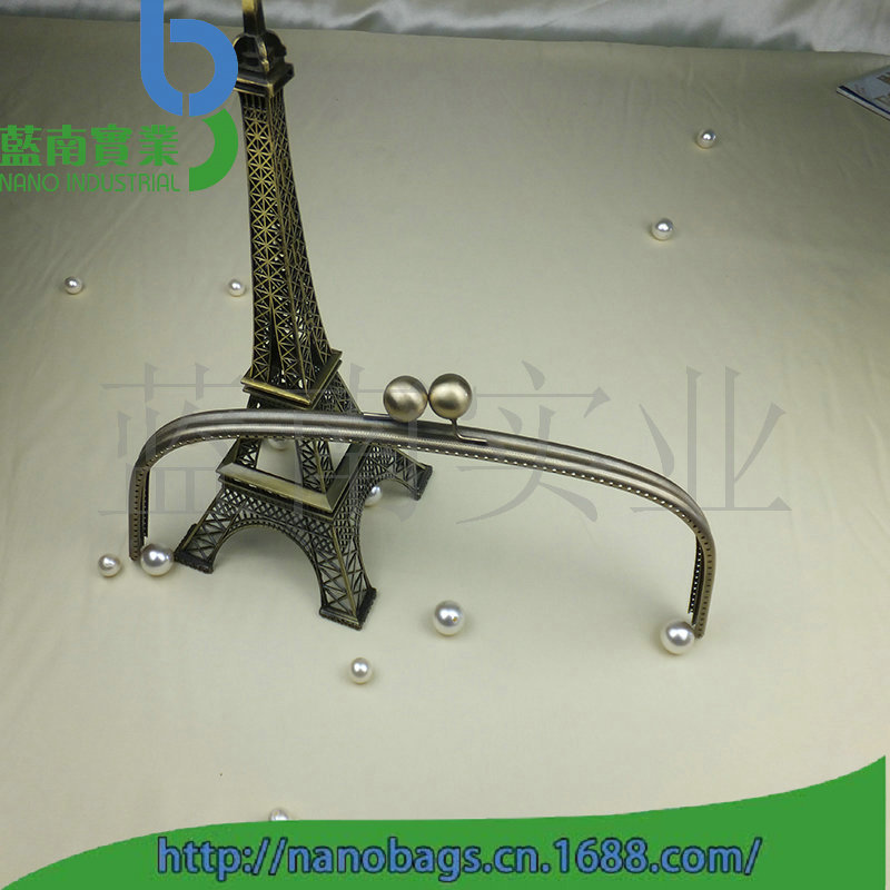 手袋箱包五金扣，五金铰 ，拱形针孔口金，箱包包口架银包架