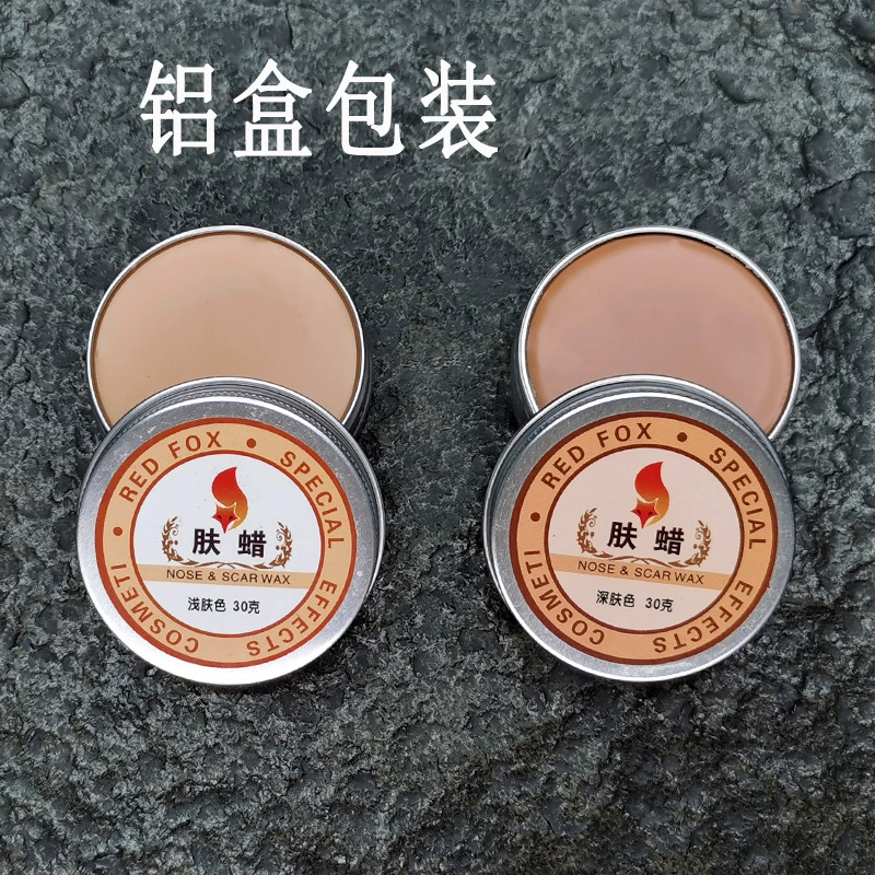 Кинематографический и телевизионный макияж воском, Хэллоуин-нож Skin Skin Skin Skin Skin, нос нос, eyebal eyebal кожа воском