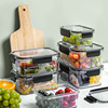 Kitchen, fruit lunch box, storage system for fruits and vegetables, set