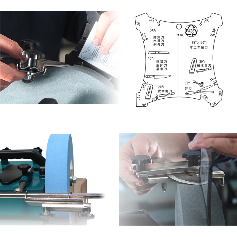 Sacapuntas de cuchillo de cocina Sacapuntas de cuchillo refrigerado por agua de baja velocidad Sacapuntas de cuchillo eléctrico picadora de cuchillo de carne Sacapuntas de cuchillo de carnicero