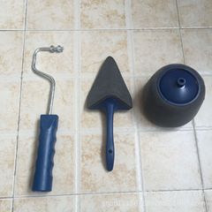Cross-border paint brush seamless sponge roller brush household five-in-one set corner paint brush roller brush