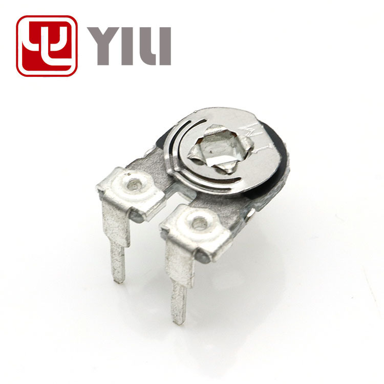 WH085可调电阻 铁壳可调 旋转电位器 可调电位器 方孔 亿力yili