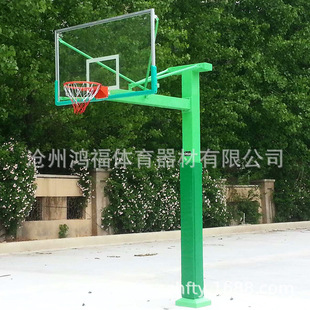 Ready Supply of Underground Large Round Tube and Square Tube Basketball Stands, Multi-Functional Indoor and Outdoor Basketball Stands for Adults