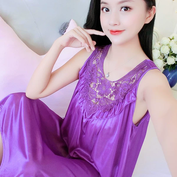 Ice silk 005#Deep purple