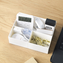 家居用品创意塑料抽屉分隔自由组合小物件整理盒 桌面多格收纳盒