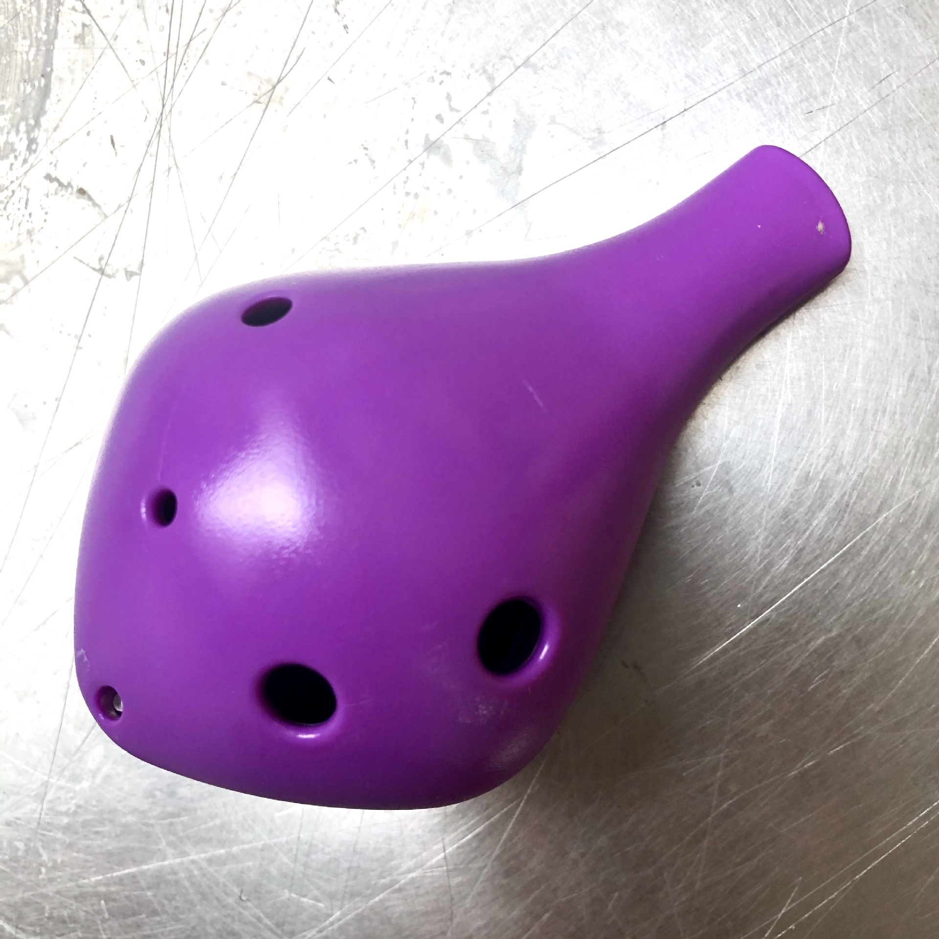Seis agujeros Ocarina Alto agudos de plástico AC entrada de estudiantes Ocarina 6 hoyos Alto AC tuning Ocarina fábrica al por mayor