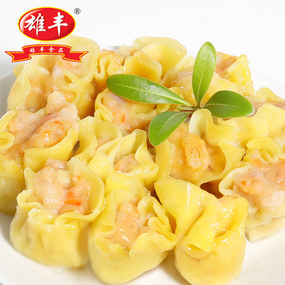 雄丰猪肉干蒸烧卖500g手工干蒸速冻食品广式早茶点心餐饮早餐|ru