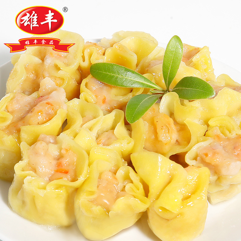 雄丰猪肉干蒸烧卖500g手工干蒸速冻食品广式早茶点心餐饮早餐|ru