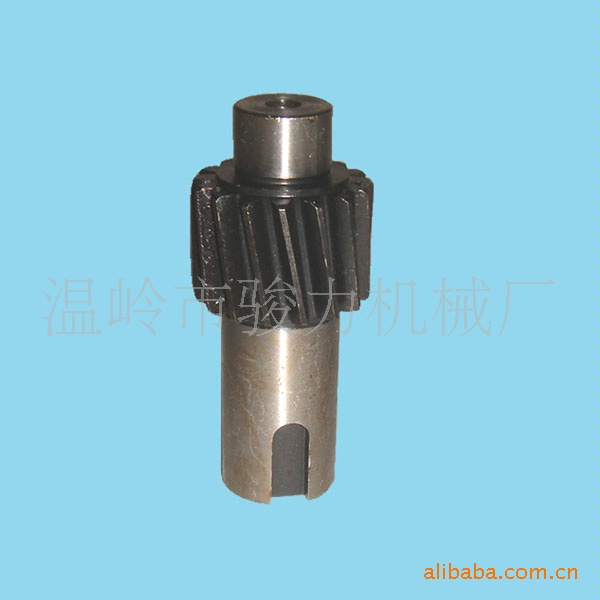 厂家供应顺德齿轴 伞齿轴增压机配件纺织机械配件