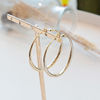 Silver needle, fashionable zirconium, earrings, silver 925 sample, European style, internet celebrity