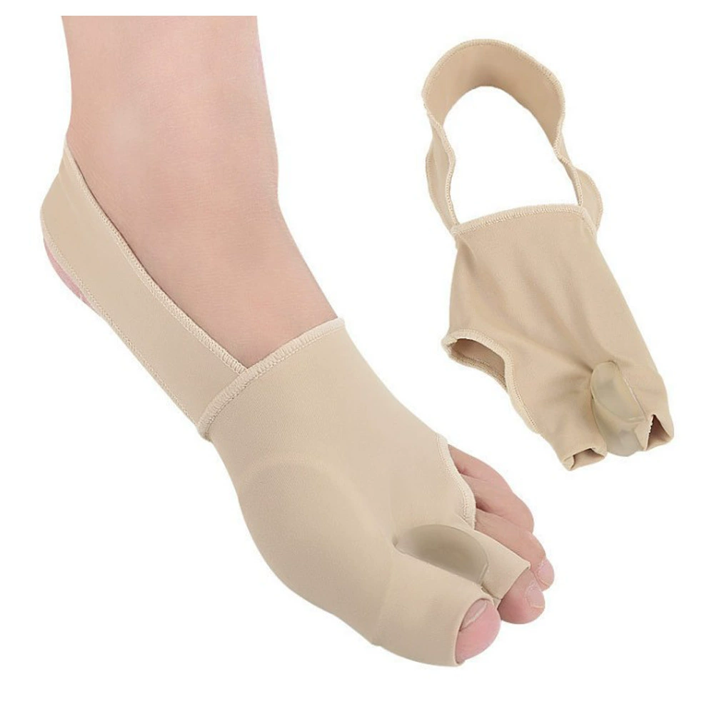 Hallux Valgus двойной протектор стопы вальгусный корректор большого пальца ноги корректор Кости Большой стопы с разделителем пальцев ног оптом для дневного и ночного использования
