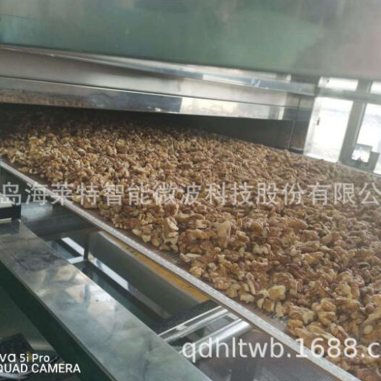 核桃仁微波干燥杀菌设备 食品药品微波杀菌设生产厂家