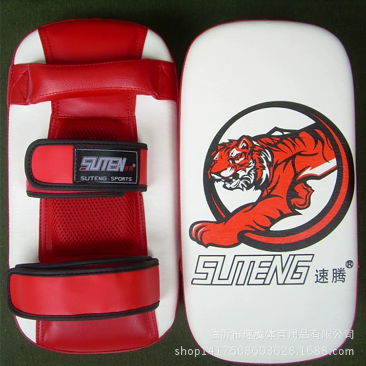 速腾 Tiger pattern scattering foot target rectangular rear kicking target imitation training hand target hand hands and target with shockproof pads