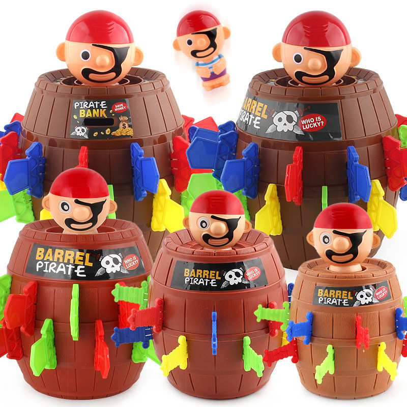 Foreign Trade 20 Pirate Bucket Games Tricky Children's Fun Board Game Toys Various Optional Street Stalls Hot Sale