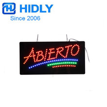 lZLED ABIERTO SIGN