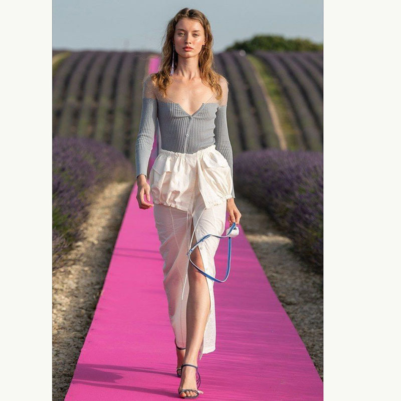 French Style Super Fairy Sexy Slim-fit V-neck Thin Mesh Stitching Knitted Top Cardigan Women's Autumn 2024 Elegant