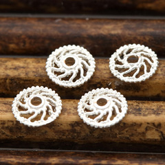 眾興新款簡約花帽花托 diy飾品手工串珠材料髮簪流蘇配件