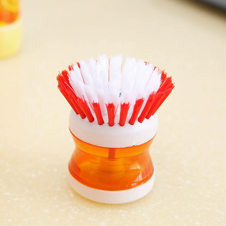 Пластиковая гидравлическая чистящая кастрюля щетка для мытья автоматически добавляющая жидкость чистящая кисть для кухни удобство кухонная чистка инструмент