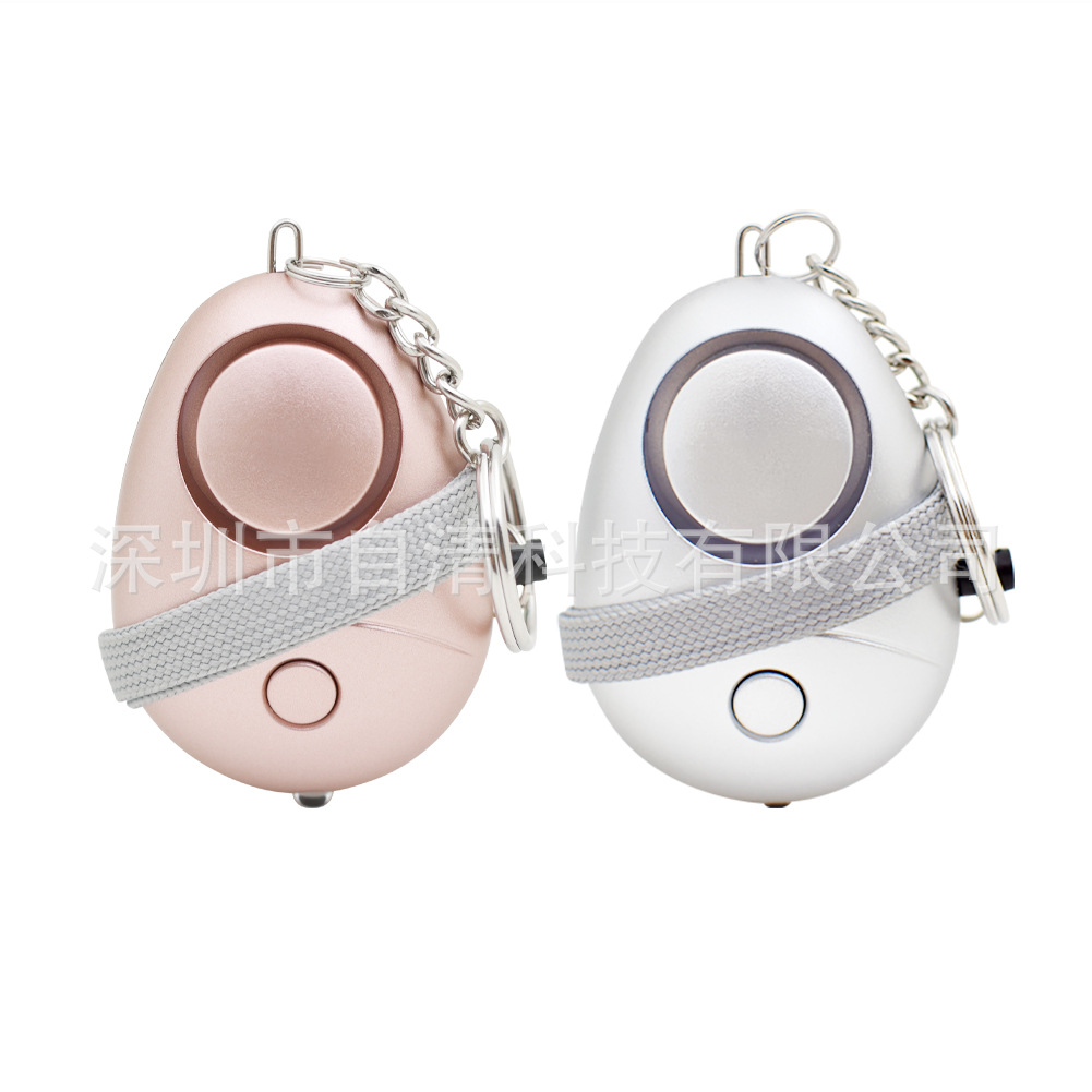 Alarma Electrónica Personal para Mujeres, Luz LED, 130 dB, para Autodefensa image 3