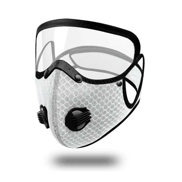 White sleep mask