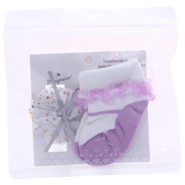 Children's cute socks with bow