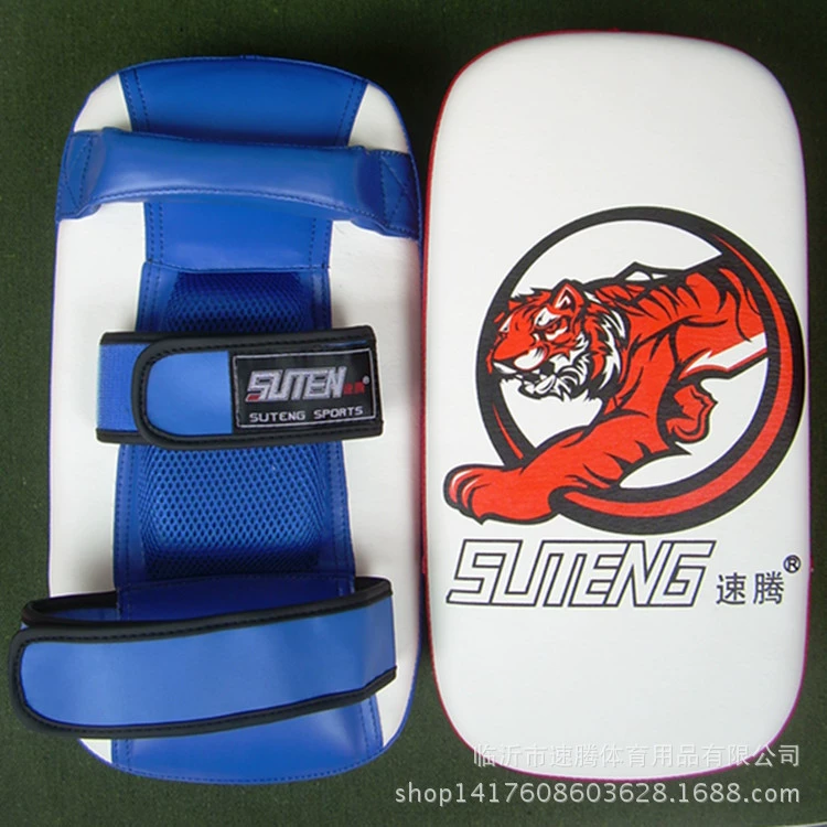 速腾 Tiger pattern scattering foot target rectangular rear kicking target imitation training hand target hand hands and target with shockproof pads