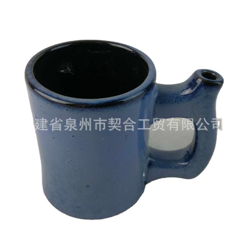 Taza de fumar cerámica personalizada pipa tabaco taza logo patrón hookah café multifuncional agua personalización