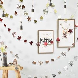 卡纸;纸袋;场地布置道具