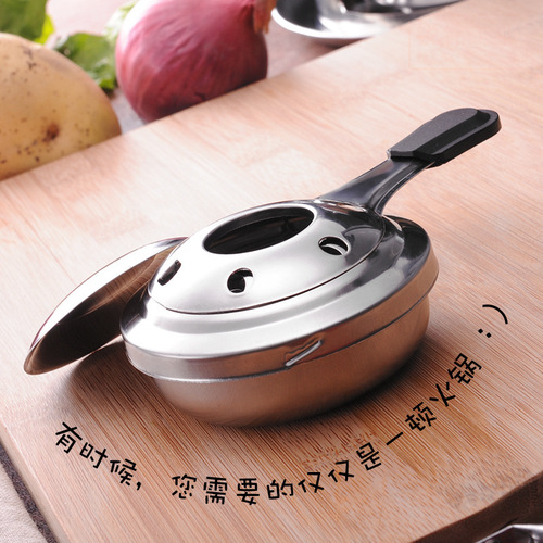 Portable stainless steel alcohol stove, picnic tea stove, outdoor mini stove, liquid windproof stove