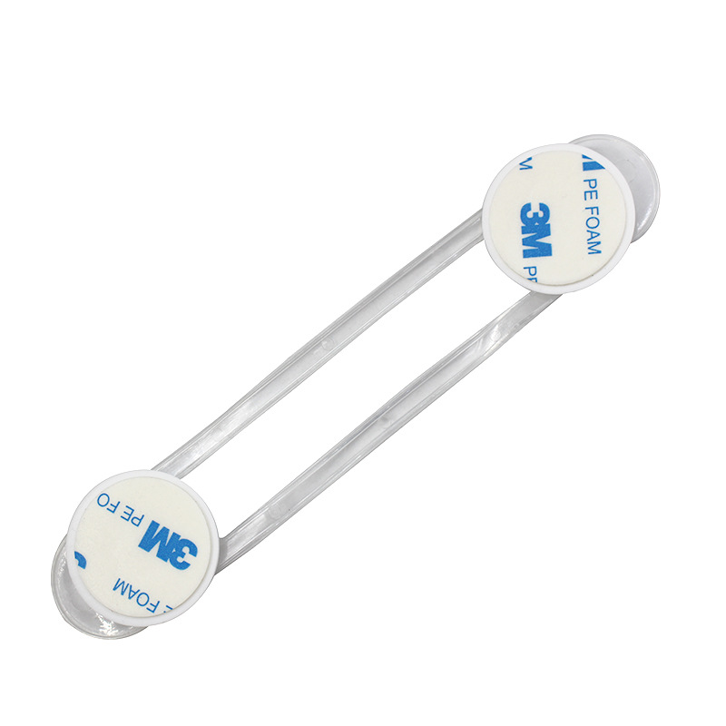 Cerradura de seguridad multifuncional para niños nuevos transparente anti-suave con cerradura de seguridad cerradura del cajón del bebé cerradura del refrigerador