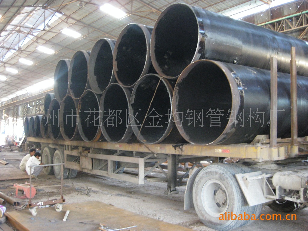 防腐钢道加工报价3800-4000元/吨外环氧漆包纱布内环氧涂层钢构