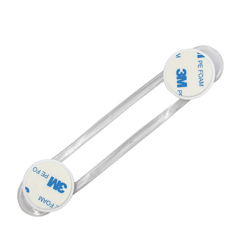 Baby and Children Protective Products Transparent Soft Silicone Multi-functional Safety Lock Children's Anti-Pinch Refrigerator Lock Anti-Open Soft Strap