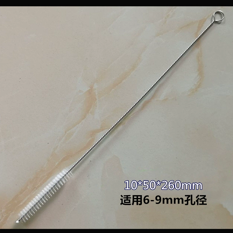 Brush stainless steel, nylon feeding bottle soft-bristled, stainless steel AISI 304