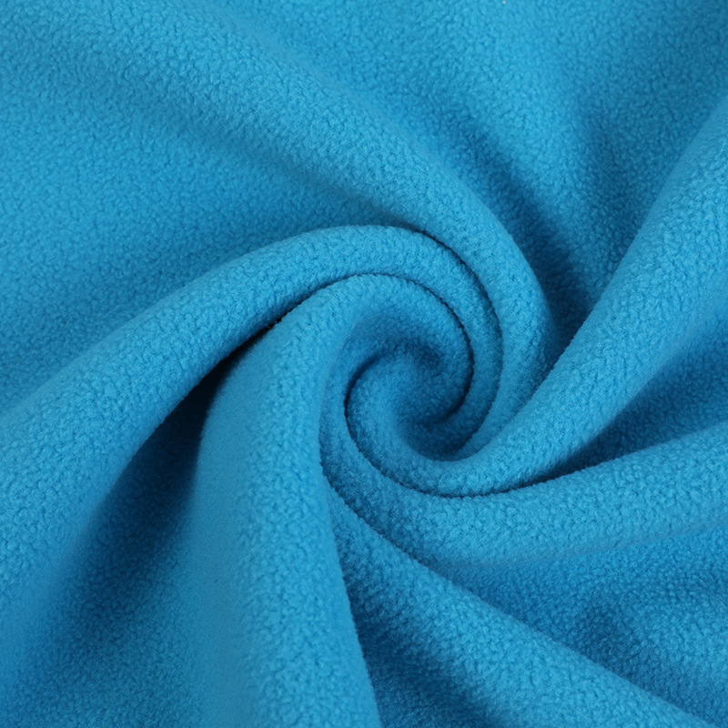 大厂直销加厚摇粒绒300g现货 天蓝色 11号色
