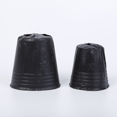 黑色加厚PE育苗袋 柑橘營養杯營養缽果苗杯盆景種植袋