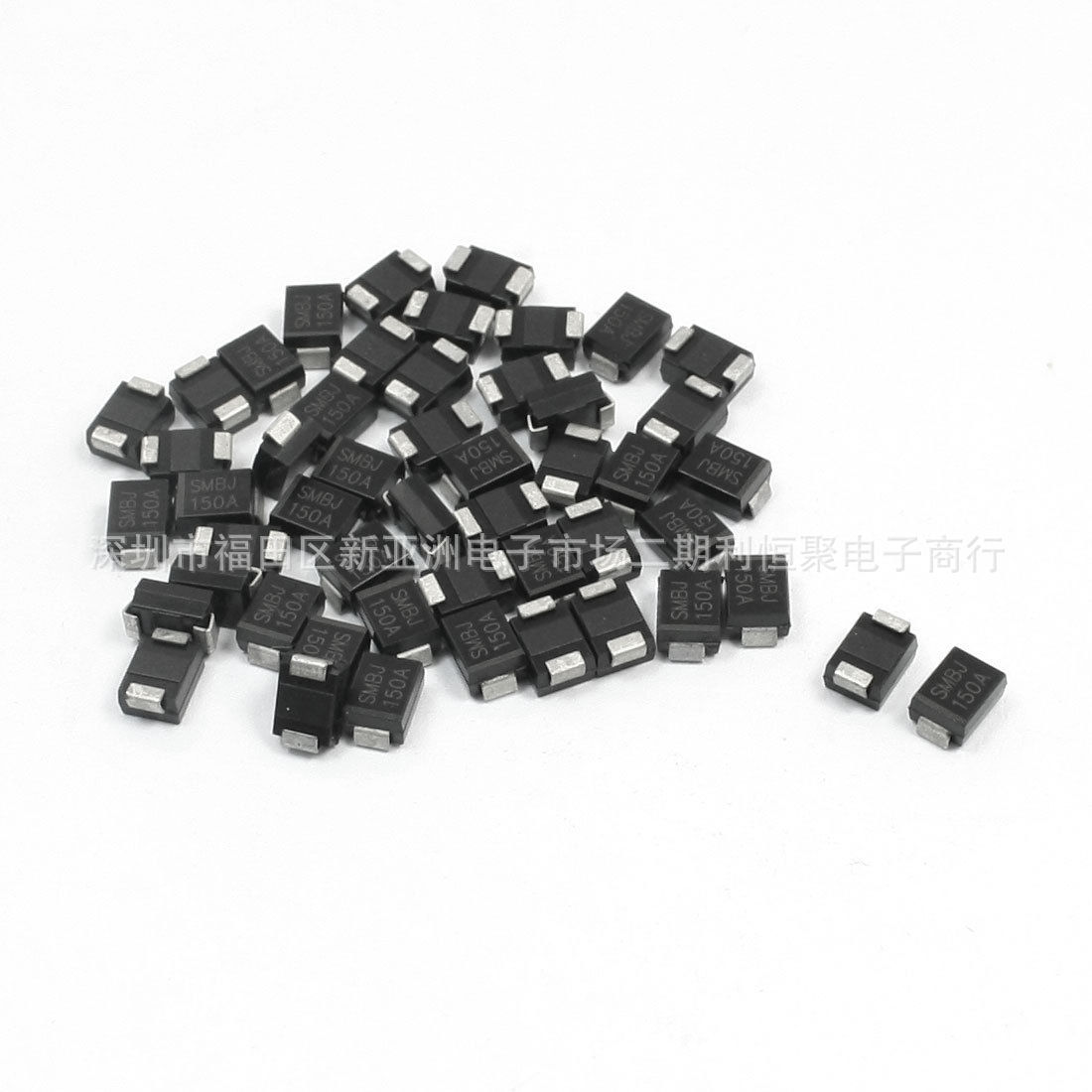 SMBJ150A  SMBJ150CA单向/双向 TVS 瞬变二极管 SMB封装