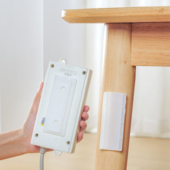 Power strip holder, no trace, no punching, power strip drag strip, wall-mounted power strip, wall-mounted wall-mounted socket buckle