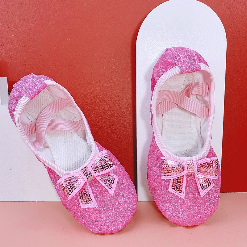 Children's Dance Shoes, Soft-Soled Practice Shoes, Cat Claw Dance Shoes, Kids Wholesale Chinese Dance Girls' Ballet Shoes, Lightweight