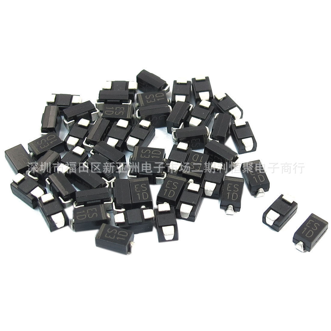 贴片快恢复二极管SMA ES1D DO-214AC 1A 200V  量大价优