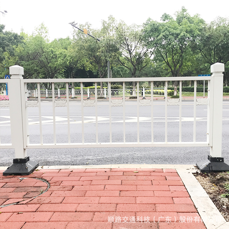 顺路科技莲花护栏  道路中央隔离栏 机动车马路护栏