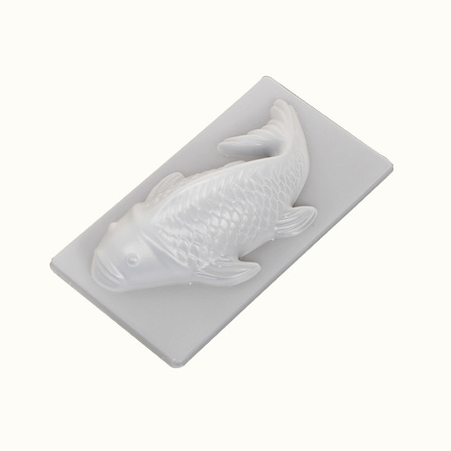 Abbott baking supplies DIY blister PP rice cake carp mold jelly chocolate pastry mold medium fish mold