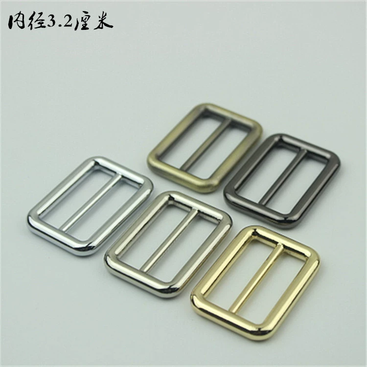 Аксессуары для багажной фурнитуры, литье под давлением, Сумка с пряжкой в виде сердца, плечевой ремень с регулируемой пряжкой, японская Пряжка, подвесное покрытие, один дюйм, 2, внутренний диаметр 3,2