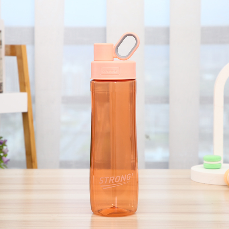 Fábrica creativa de gran capacidad americana simple taza de agua para hombres y mujeres taza de bebida directa de plástico deportes al aire libre taza de agua portátil al por mayor