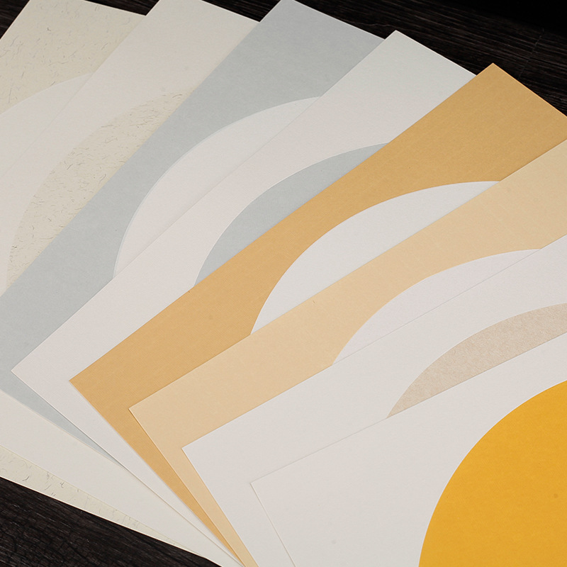 厚手の宣紙の紙詰まりのレンズの空白を厚くします。