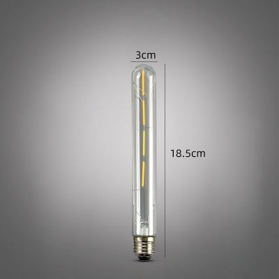 Edison bombilla E27 lámpara de filamento transparente creativa st64 retro imitación tungsteno transfronterizo Amazon bombilla led