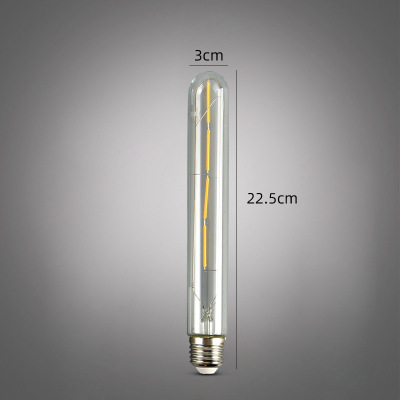 Edison bombilla E27 lámpara de filamento transparente creativa st64 retro imitación tungsteno transfronterizo Amazon bombilla led